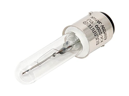 Bulbrite KX60CL/DC Double-Contact Bayonet Base (BA15D) Light Bulb, 1-Pack, Clear