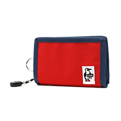 CHUMS CH60-3571 Men's Recycle Card Wallet, Red
