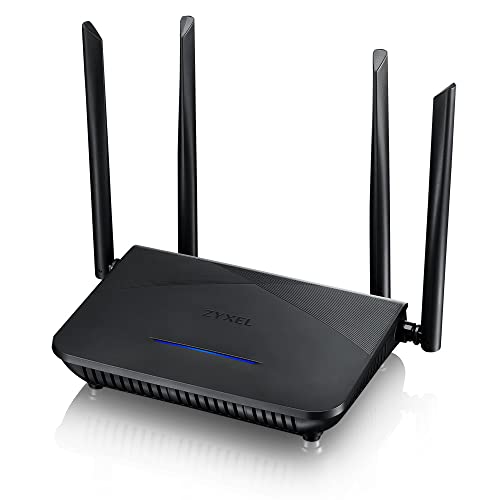 Zyxel WiFi 6 Router AX1800 (NBG7510) - Dual-Band Gigabit Wireless Router, Speed & Value, Parental Control, MU-MIMO, OFDMA, Ideal for Gaming & Streaming