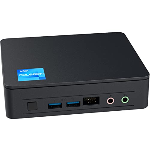 Intel NUC 11, NUC11ATKC4 Mini PC 16GB DDR4 RAM & 512GB SSD Versatile Computers with Intel Celeron N5105 Processor, Support HDMI Dual 4K UHD/Bluetooth v5.2/Windows 11 Pro preinstalled