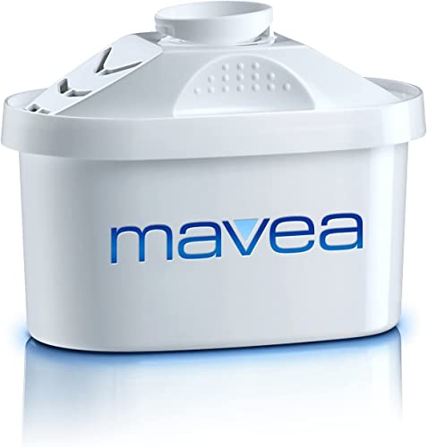 MAVEA Maxtra Replacement Filter for MAVEA Water Filtration Pitcher, 1-Pack, White