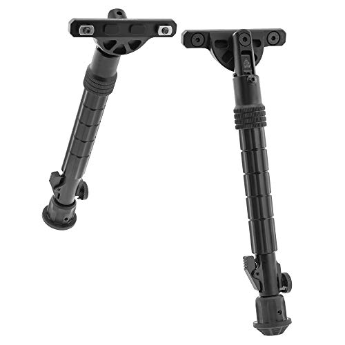 UTG Recon Flex M-LOK Bipod, Matte Black, Cent. Ht. 8'-11.8', (Model: TL-BPDM02)