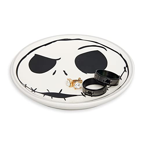 Disney The Nightmare Before Christmas Jewelry Dish - Ceramic Trinket Tray - Jack Skellington Ring Dish