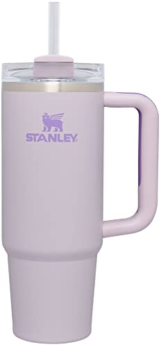 Stanley Quencher H2.0 FlowState Stainless Steel Vacuum Insulated Tumbler with Lid and Straw for Water, Iced Tea or Coffee, Smoothie and More, Orchid, 30 oz