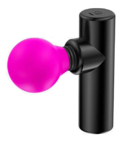 Gajoin Vibrating Massager for Woman Powerful Personal Mini Portable Small Massage Tool 8 Speeds Rechargeable Toy for Foot Neck Shoulder and Back Rose Head Gift Toy for Her