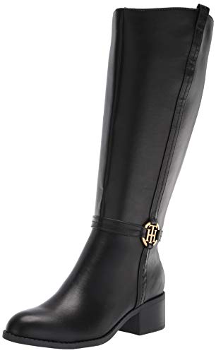 Tommy Hilfiger Women's TWDIWAN3-WC Fashion Boot, Black, 8