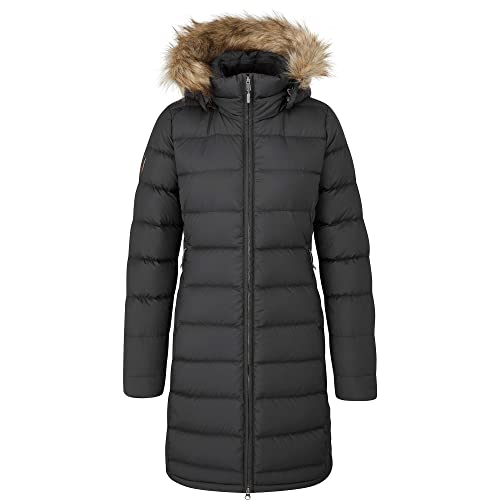 RAB Women's Deep Cover Down Parka Casual Coat - Black - Medium