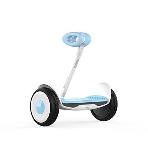 Segway Ninebot S Kids, Smart Self-Balancing Electric Scooter, 800 Watts Power, Max 8 Miles Range & 8.7MPH, Hoverboard with LED Light, Compatible with Mecha kit, UL-2272 Certified