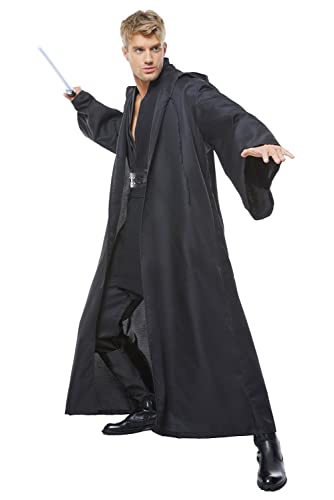 Adult Outfit for Jedi Costume Anakin Uniform (No shoes and sword) Black Version Medium