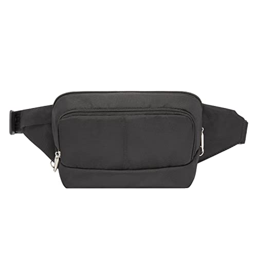 Travelon Anti-Theft Waist Pack, 9' x 6' x 2', Black