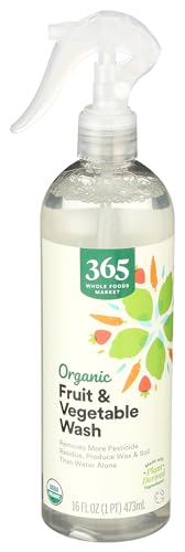 Whole Foods Market, Organic Fruit & Vegetable Wash, 16 Fl Oz