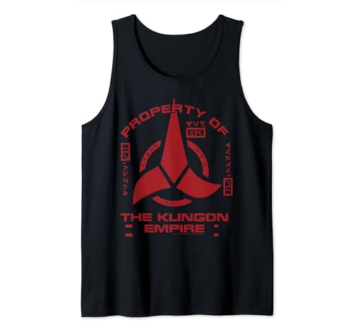 Star Trek Discovery The Klingon Empire Badge Tank Top