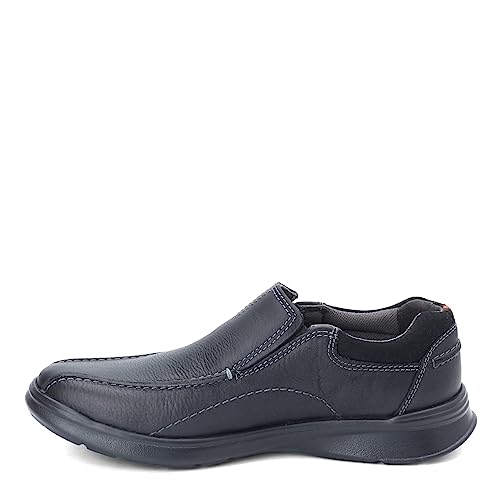 Clarks Men's Cotrell Step Slip-on Loafer,Black Oily,10 M US