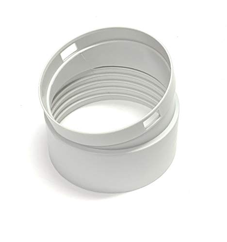 OEM Danby AC Air Conditioner Grey Exhaust Hose Clip Connector Originally For Danby DPAC12KDD, DPA100A1GD, DPAC12099, DPAC11010, DPAC70991