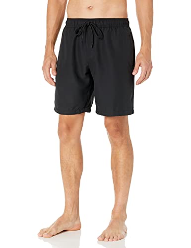 Amazon Essentials Men's 9' Quick-Dry Swim Trunk, Black, X-Large