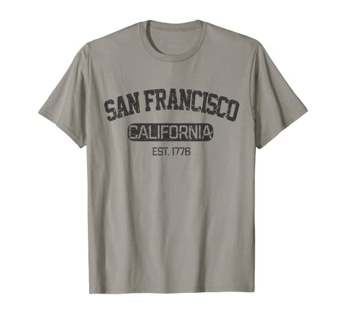 Vintage San Francisco California EST 1776 Souvenir Gift T-Shirt