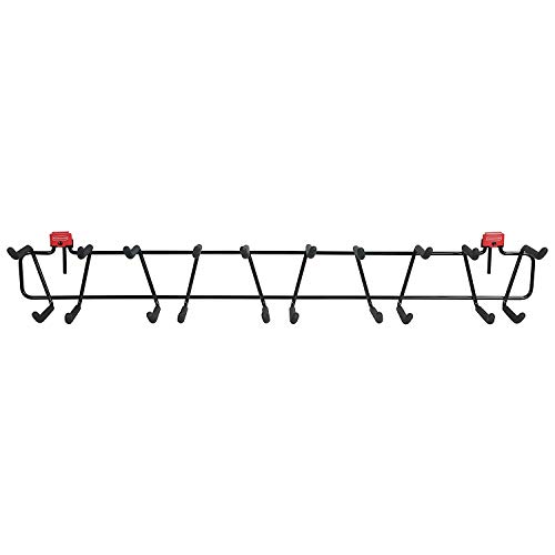 Rubbermaid 34 Inch Heavy Duty Backyard Garden Tool and Sports Equipment Storage Rack for Sheds