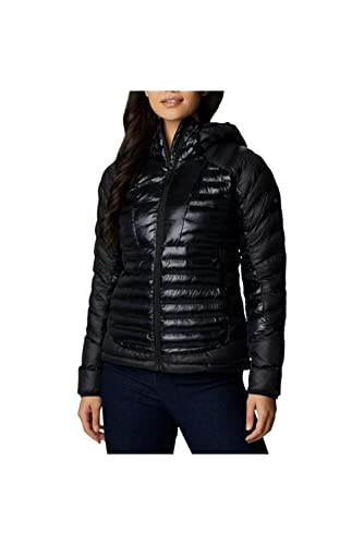 Columbia Women's Labyrinth Loop Hooded Jacket, Black, Medium