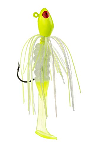Strike King Mr. Crappie Krappie Kicker Swim Jig,Refrigerator White, 0.04