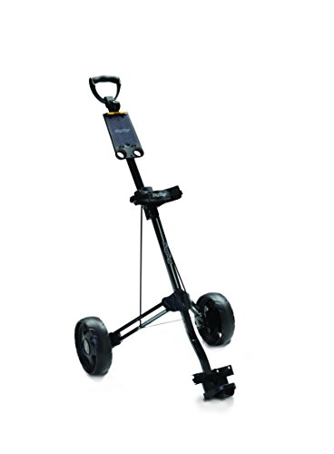 Bag Boy M-350 2 Wheel Golf Push Cart, Easy Two-Step Open & Close, Adjustable Handle Height, Ultra Lightweight, Scorecard Holder, Black
