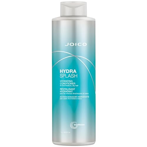 Joico HydraSplash Hydrating Conditioner | For Fine, Medium, Dry Hair | Replenish Moisture | Add Hydration & Softness | With Sea Kelp & Coconut Water | 33.8 Fl Oz