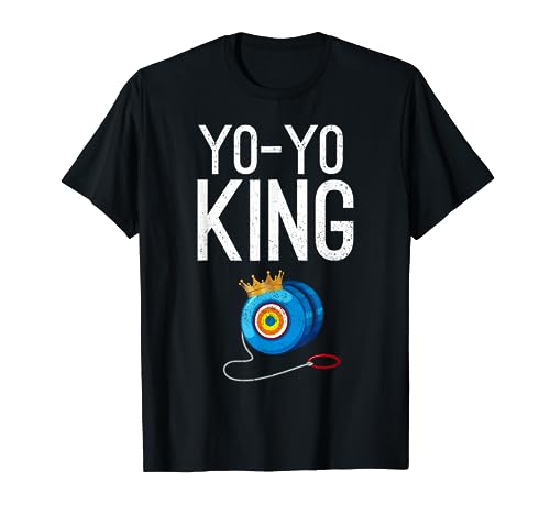 Yo-Yo King Crown T-Shirt Funny YoYo Enthusiast Gift T-Shirt