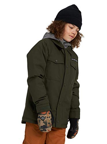 Burton Kids Boys Uproar Jacket Forest Night S (7-8 Big Kids)