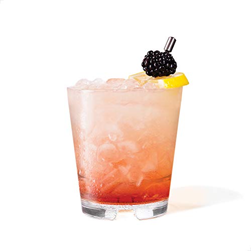 TOSSWARE RESERVE 10oz Stacking Old Fashioned, SET OF 24, Premium Quality, Tritan Dishwasher Safe & Heat Resistant Unbreakable Plastic Old Fashioned Glasses, Clear