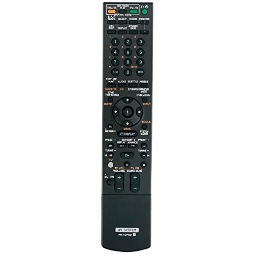 Replace Remote Control for RM-ADP021 Replaced for Sony DVD DAV-HDX975WF DAV-HDX678WF DAV-HDX578W