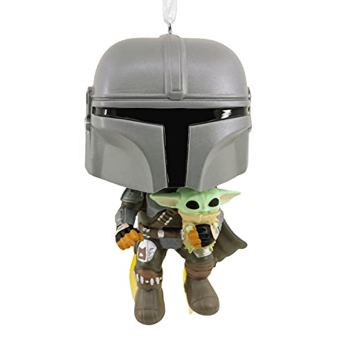 Hallmark Star Wars The Mandalorian with The Child Funko POP! Christmas Ornament, Resin