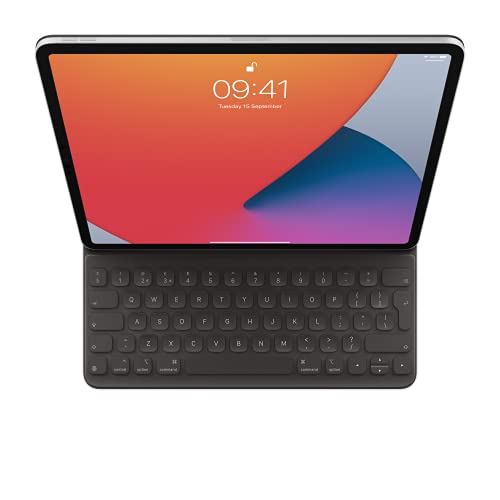 Apple Smart Keyboard Folio: iPad Keyboard case for iPad Pro 12.9‑inch (3rd, 4th, 5th, 6th Generation), Two Viewing Angles, Front and Back Protection, British English - Black