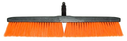 Inteletool 24' Stiff Bristle Push Broom Head (Telescopic Handle not included)
