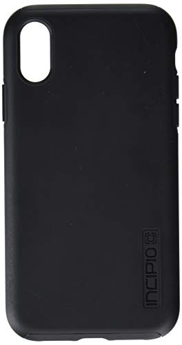 Incipio DualPro Dual Layer Case for iPhone XR (6.1') with Hybrid Shock-Absorbing Drop Protection - Black