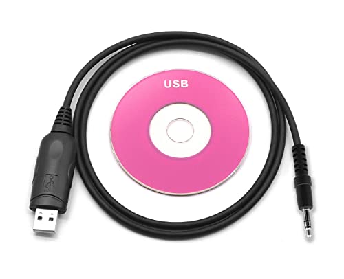 NEWASHAN USB Program Cable for Icom Radio IC-208H IC-2300H IC-2730 IC-2730A IC-5100A IC-F4GS IC-F3001 IC-T81A IC-V8 IC-V8000 IC-W32A Transeciver Clone Cord Cat Lead Wire OPC-478UC 1-pin