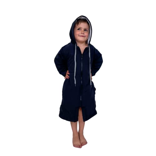MACAR sport TOWEL swimming parka, waterproof fabric on the outside, dry jacket for kids and adults