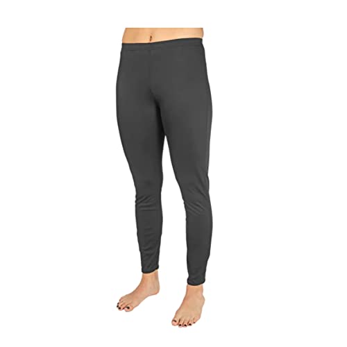 Hot Chillys Women's Peachskins Solid Bottom Lightweight Relaxed Fit Base Layer - Black, Medium