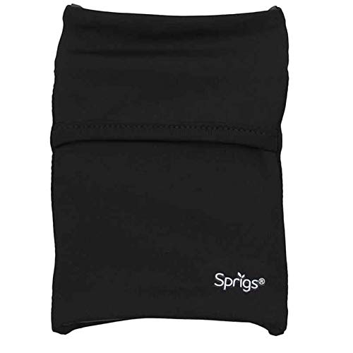 Sprigs Banjees 2 Pocket Wrist Wallets For Women and Men/Wrist Band/Wrist Pocket for Travel, Walking, & Running Wrist Wallet Pouch That Holds Cash, Card, ID's, and More