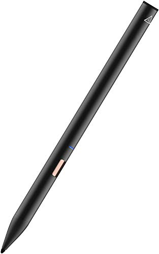 Adonit Note NC(Black) Stylus Pen for iPad Writing/Drawing with Palm Rejection, Active Pencil Compatible with iPad Air 4/3rd gen, iPad Mini 6/5th gen, iPad 9/8/7/6th gen, iPad Pro (2018-2021),11/12.9'