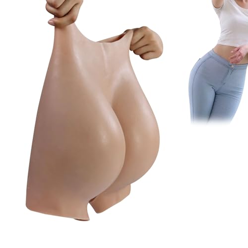 ZWSMS Full Silicone Panties Buttock Hips Body Shaper Enhancer Padded Push Up Panty for Butt Lifter Shaper Control Shorts,Color 2,One Size