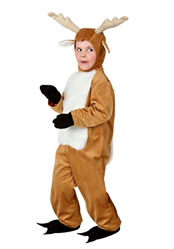 Fun Costumes Kids Reindeer Costume for Toddlers, Deer Outfit With Antler Headband