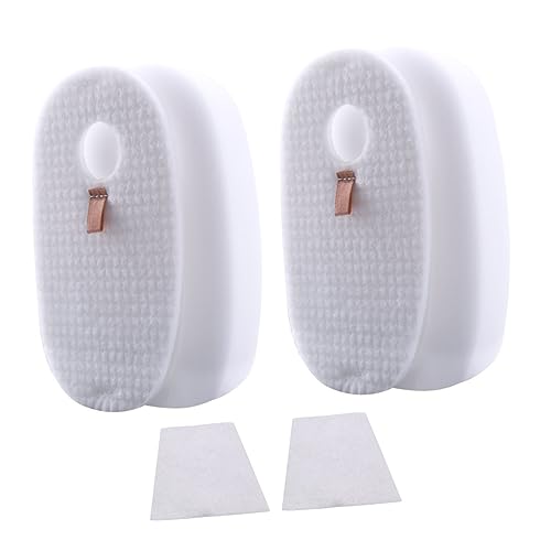 PACKOVE Vacuum Cleaner Filters 2 Filters for Shark Vacuum Accessory Kit Vacuum Cleaner White Suite Vacuum Cleaner Filter