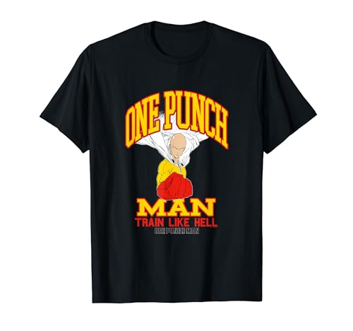 One Punch Man Saitama Train Like Hell T-Shirt