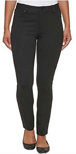 DKNY Jeans Womens Ponte Pant (XX-Large, Black)