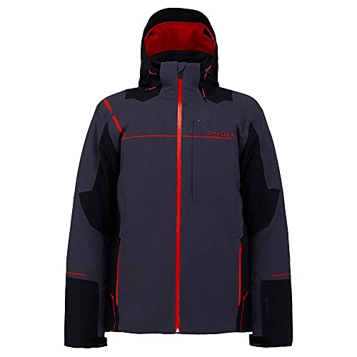 Spyder Titan GTX Jacket Ebony/Volcano XL