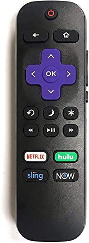 Hisense Roku TV Remote w/Volume Control & TV Power Button for All Hisense Roku built-in TV NOT FOR other brand Roku TV NOT FOR Roku Player (box) NOT FOR Roku Stick!!