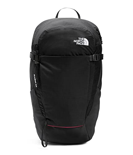 THE NORTH FACE Basin 24 Liter Technical Daypack with Rain Cover, Tnf Black/Tnf Black, One Size
