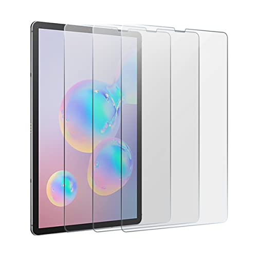XINXUSONG S6 Screen Protector, (3 Pack) Bubble Free Ultra-thin Anti-Scratch Clear HD 9H Hardness Tempered Glass Protective Film For Galaxy TAB S6 SM-T860 T860N 10.5 inch