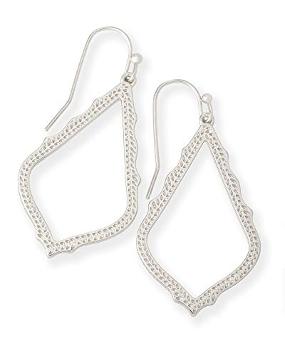 Kendra Scott Sophia Drop Earrings for Women, Dainty Fashion Jewelry, Rhodium-Plated