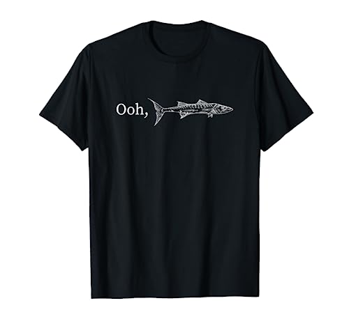 Funny Ooh Barracuda fishing gift for music and rock lovers T-Shirt