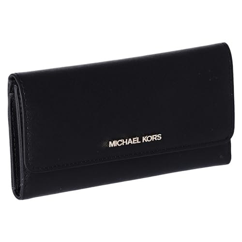 Michael Kors Women's Wallet, Black/Gold